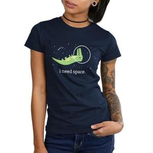 Teeturtle Junior I need space alligator Tshirt S